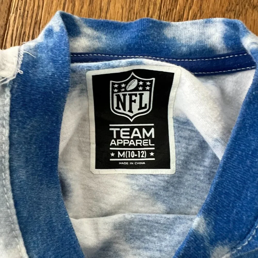 Buffalo Bills Tie Dye Shirt Youth M 10–12‎ NFL Team Apparel Graphic Tee